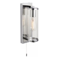 Endon 94074 - Koupelnové nástěnné svítidlo TAYLOR 1xE27/10W/230V IP44 lesklý chrom
