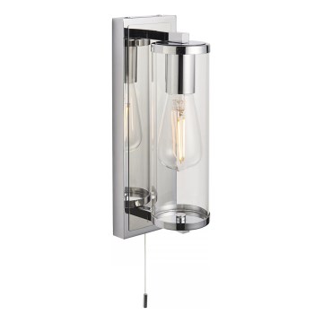 Endon 94074 - Koupelnové nástěnné svítidlo TAYLOR 1xE27/10W/230V IP44 lesklý chrom