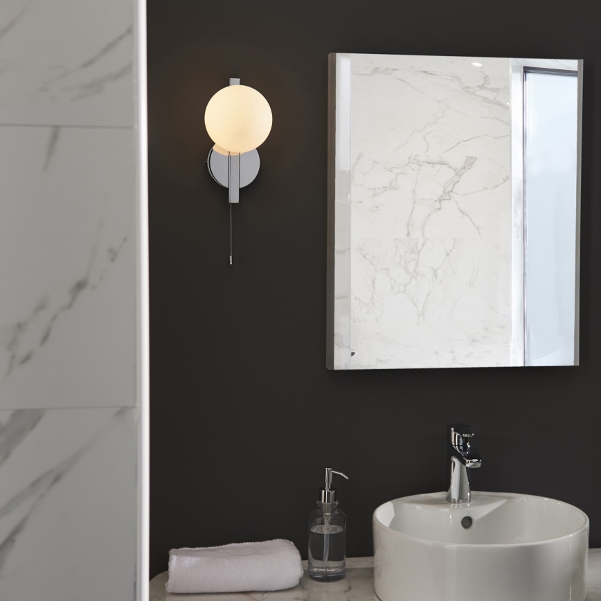 Endon 94080 - Koupelnové nástěnné svítidlo SPA 1xG9/3W/230V IP44 lesklý chrom