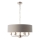 Endon 94373 - Lustr na řetězu HIGHCLERE 6xE14/40W/230V šedá/lesklý chrom
