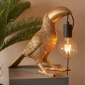 Endon 95077 - Stolní lampa TOCO TOUCAN 1xE27/10W/230V zlatá