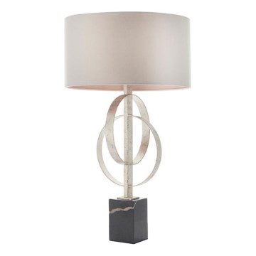 Endon 95217 - Stolní lampa 1xE27/10W/230V šedá/černá