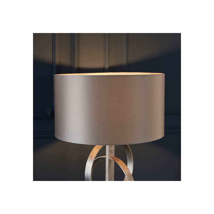 Endon 95217 - Stolní lampa 1xE27/10W/230V šedá/černá