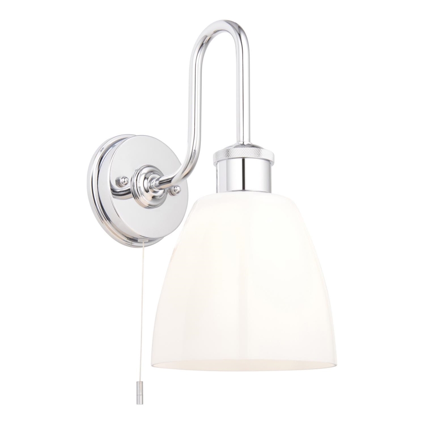 Endon 95506 - Koupelnové nástěnné svítidlo PIPER 1xE27/10W/230V IP44 lesklý chrom