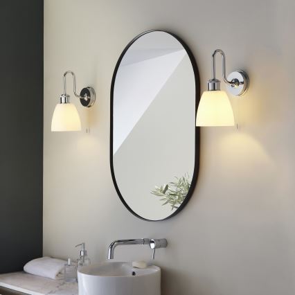 Endon 95506 - Koupelnové nástěnné svítidlo PIPER 1xE27/10W/230V IP44 lesklý chrom
