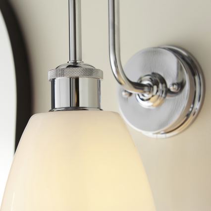 Endon 95506 - Koupelnové nástěnné svítidlo PIPER 1xE27/10W/230V IP44 lesklý chrom