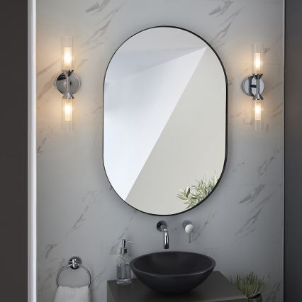 Endon 97172 - Koupelnové nástěnné svítidlo NATORI 2xG9/3W/230V IP44 lesklý chrom