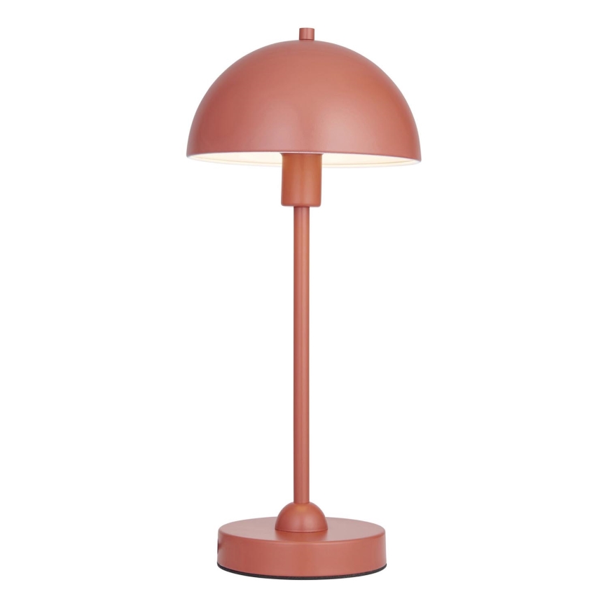 Endon 98496 - Stolní lampa SAROMA 1xE14/7W/230V cihlová