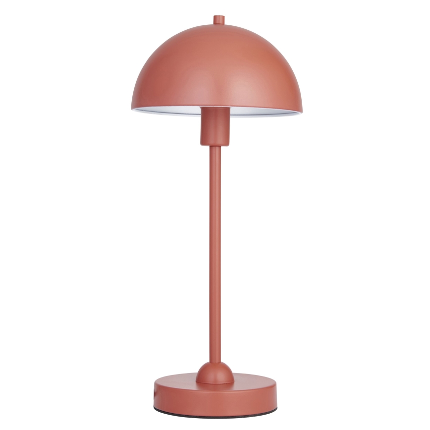 Endon 98496 - Stolní lampa SAROMA 1xE14/7W/230V cihlová