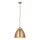 Endon 98744 - Lustr na lanku FRANKLIN 1xE27/10W/230V mosaz