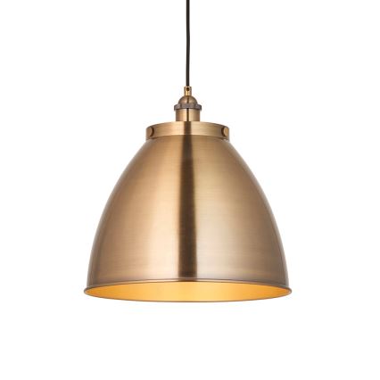Endon 98744 - Lustr na lanku FRANKLIN 1xE27/10W/230V mosaz