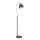 Endon 98753 - Stojací lampa FRANKLIN 1xE27/10W/230V matný chrom/antracit