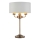 Endon 98932 - Stolní lampa HIGHCLERE 3xE14/18W/230V bílá/mosaz pr. 32 cm