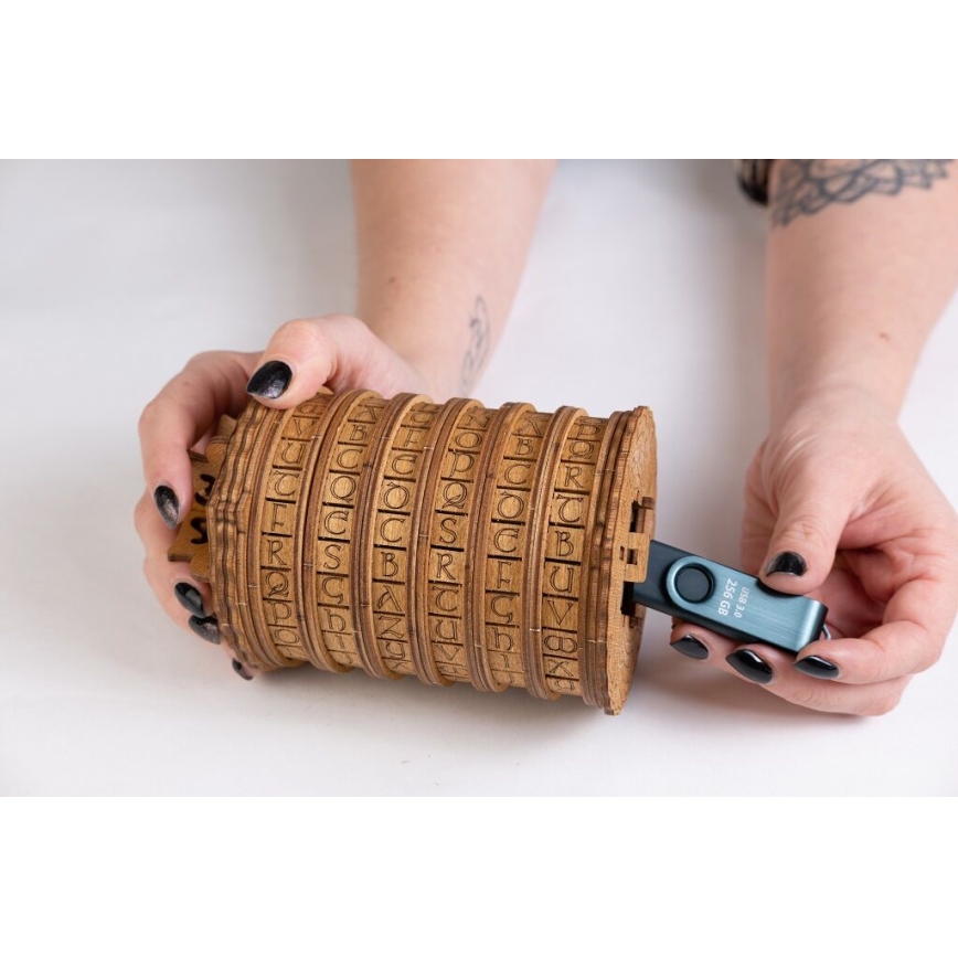 EscapeWelt - Dřevěný hlavolam Cryptex