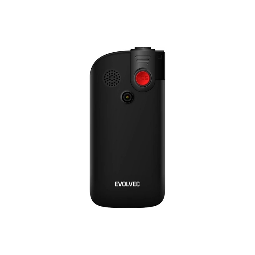 Evolveo - EasyPhone FL, mobilní telefon pro seniory, černá