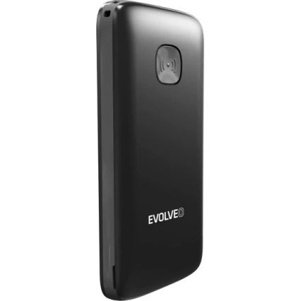 Evolveo - EasyPhone ID, mobilní telefon pro seniory černá
