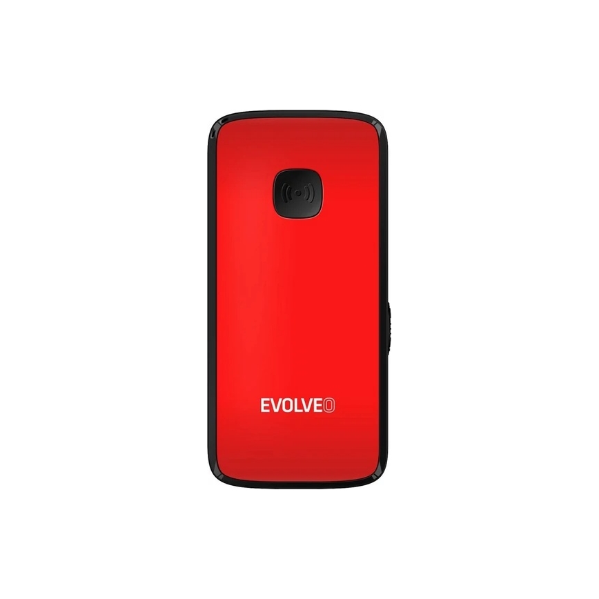Evolveo - EasyPhone ID, mobilní telefon pro seniory, červená