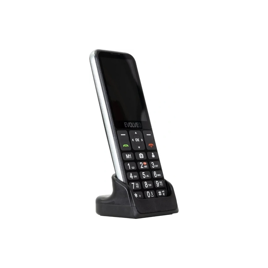 Evolveo - EasyPhone LT, 4G mobilní telefon pro seniory, černý