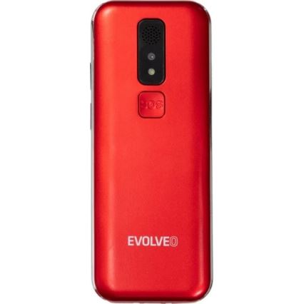 Evolveo - EasyPhone LT, 4G mobilní telefon pro seniory, červená