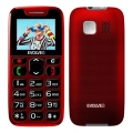 Evolveo - EasyPhone mobilní telefon pro seniory červená
