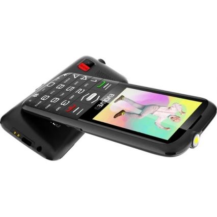 Evolveo - EasyPhone XO, mobilní telefon pro seniory, černá