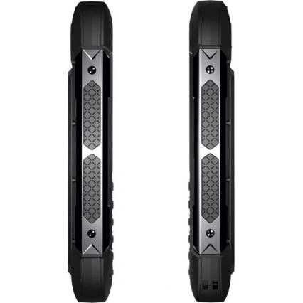 Evolveo - StrongPhone H1, vodotěsný Dual SIM telefon černá/šedá