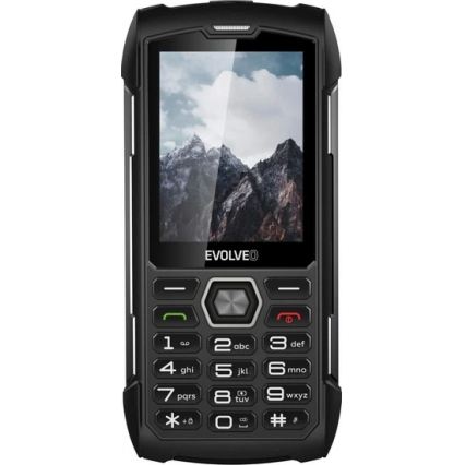 Evolveo - StrongPhone H1, vodotěsný Dual SIM telefon, černo-šedý
