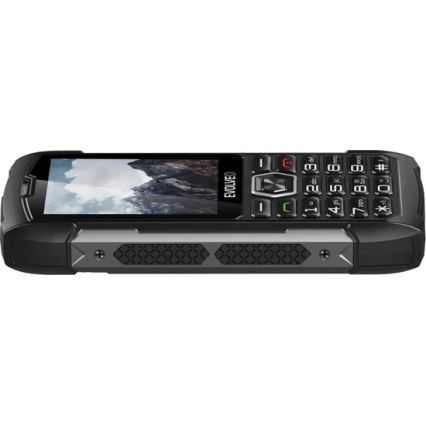Evolveo - StrongPhone H1, vodotěsný Dual SIM telefon, černo-šedý