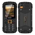 Evolveo - StrongPhone Q1 vodotěsný Dual SIM telefon černá/oranžová