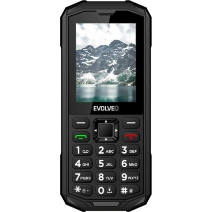 Evolveo - StrongPhone X5, vodotěsný Dual SIM telefon, černo-šedá