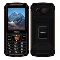 Evolveo - StrongPhone Z6 vodotěsný Dual SIM telefon černá/oranžová