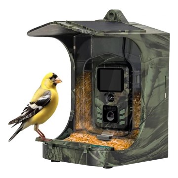 Evolveo - StrongVision BirdFeeder - chytré krmítko pro ptáky s kamerou a solárními panely