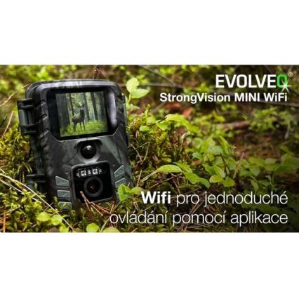 Evolveo - StrongVision MINI Wi-Fi, fotopast/bezpečnostní kamera s aplikací