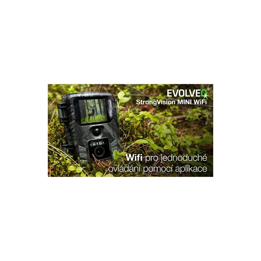 Evolveo-StrongVision MINI WiFi,fotopast/bezpečnostní kamera s aplikací