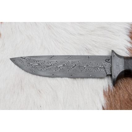 Exkluzivní damaškový nůž 13,8 cm javor