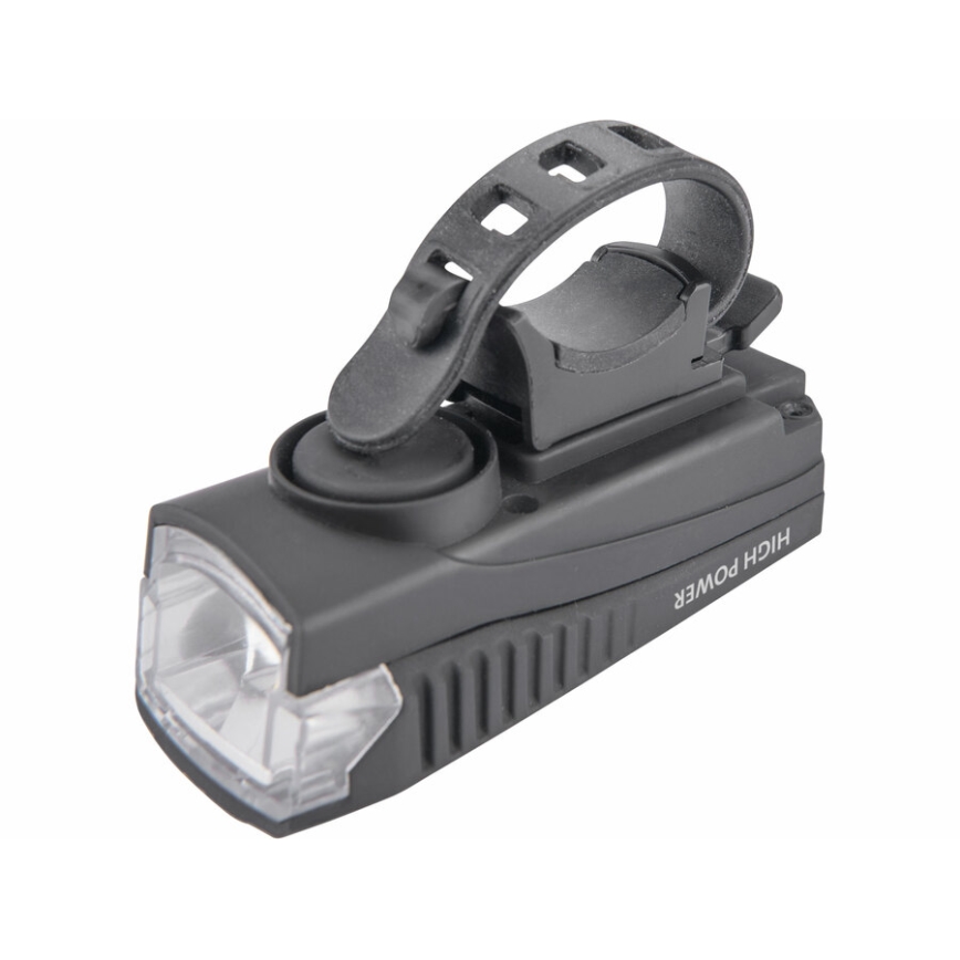 Extol - LED Nabíjecí svítilna s klaksonem na kolo LED/5W/1200mAh/3,7V IPX4