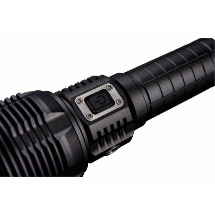 Extol - LED Stmívatelná nabíjecí svítilna s powebankou LED/60W/10000 mAh 8000 lm IPX4 černá