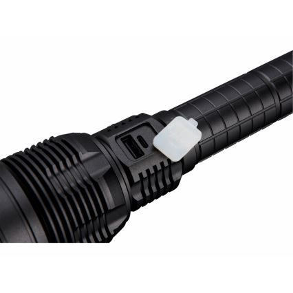 Extol - LED Stmívatelná nabíjecí svítilna s powebankou LED/60W/10000 mAh 8000 lm IPX4 černá