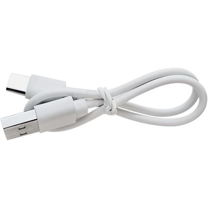 Extol - LED Stmívatelná nabíjecí skládací lupa s osvětlením LED/650 mAh bílá/šedá
