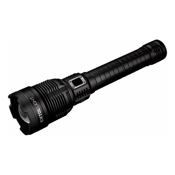 Extol - LED Stmívatelná nabíjecí svítilna s powebankou LED/60W/10000 mAh 8000 lm IPX4 černá