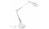 Extol - LED Stmívatelná stolní lampa s lupou LED/8W/5V 2900/4500/7500K bílá