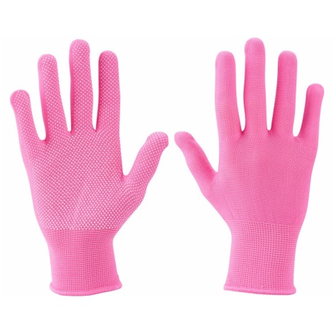 Extol - Pracovní rukavice vel. 7" růžová
