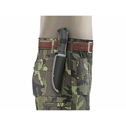 Extol Premium - Lovecký nůž černá/nerez 14,5 cm