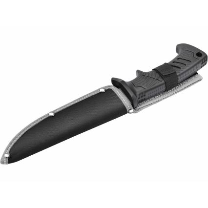 Extol Premium - Lovecký nůž černá/nerez 14,5 cm