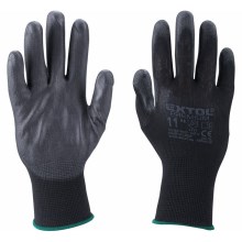 Extol Premium - Pracovní rukavice velikost 10" černá