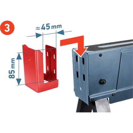 Extol Premium - Skládací stavební koza