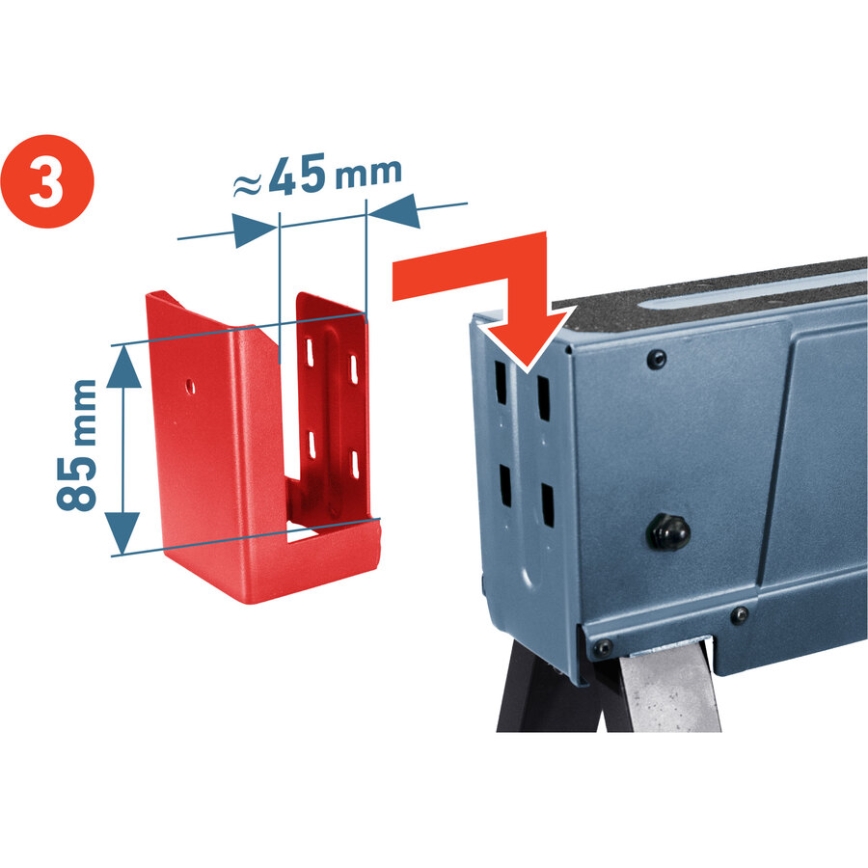 Extol Premium - Skládací stavební koza