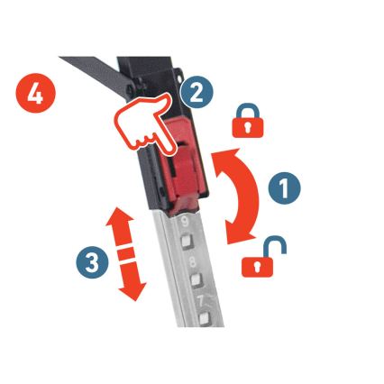 Extol Premium - Skládací stavební koza