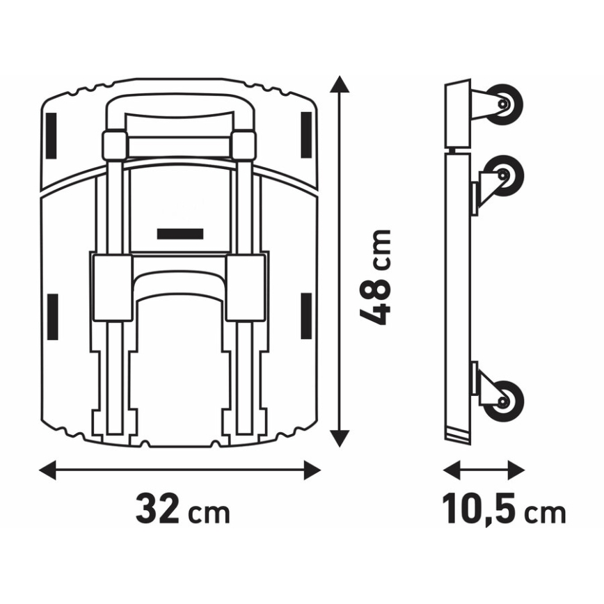 Extol Premium - Skládací vozík