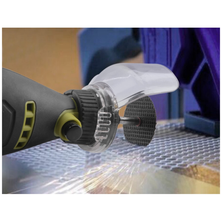 Extol - Přímá bruska s ohebným nástavcem 135W/230V